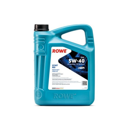 Полусинтетическое моторное масло Rowe HIGHTEC SYNT RSi SAE 5W-40 20068-0040-99