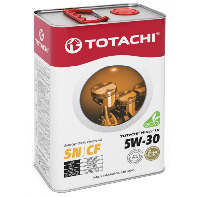 Моторное масло Totachi NIRO LV Semi-Synthetic SN/CF 5W-30 4589904922015