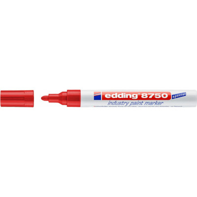 Промышленный лаковый маркер для жирной и пыльной поверхности EDDING E-8750#2