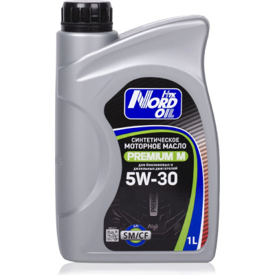 Моторное масло NORD OIL Premium М 5W-30 SM/CF NRL017