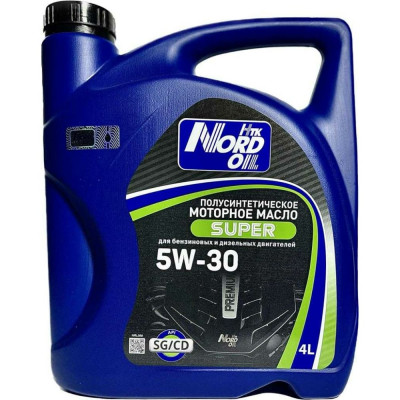 Моторное масло NORD OIL Super 5W-30 SG/CD NRL088