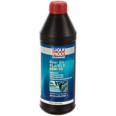 Минеральное трансмиссионное масло для водной техники LIQUI MOLY Marine Gear Oil 80W-90 GL-4/GL-5/MT-1 25069