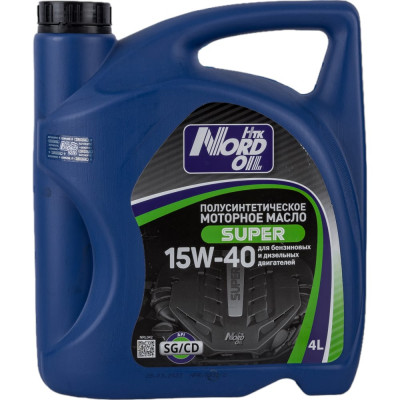 Моторное масло NORD OIL Super 15W-40 SG/CD NRL042