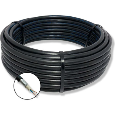 Силовой бронированный кабель ПРОВОДНИК вбшвнг(a)-ls 2x2.5 мм2, 100м OZ236191L100