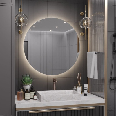 Круглое зеркало для ванной ALIAS Муза m10010021