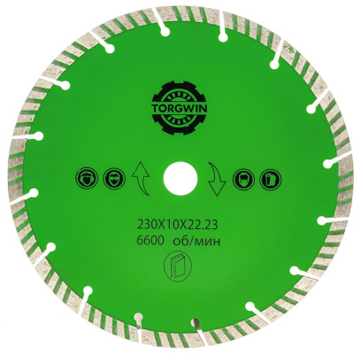 Алмазный диск TORGWIN 106AG-TG23022ТС
