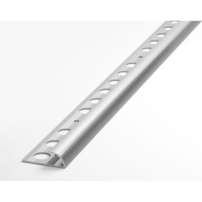 Полукруглый окантовочный алюминиевый профиль Лука УТ000021298