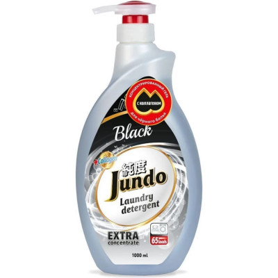 Концентрированный гель для стирки черного белья Jundo Black 4903720020081