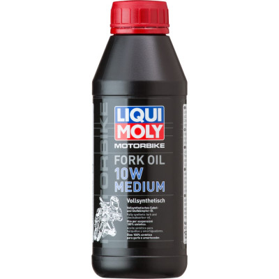 Синтетическое масло для вилок и амортизаторов LIQUI MOLY Motorbike Fork Oil Medium 10W 1506