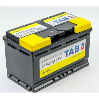 Аккумуляторная батарея TAB EFB Stop&Go 6СТ-80.0 212080
