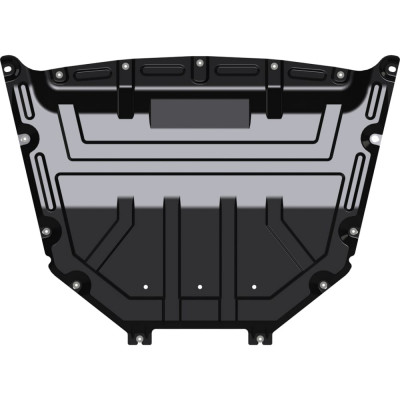 Защита картера двигателя и кпп сталь 1.8 мм для LADA Vesta-2015 / 2016 / 2017 / 2018 / 2019 / 2020 / 2021 / 2022 sheriff 2984 V1