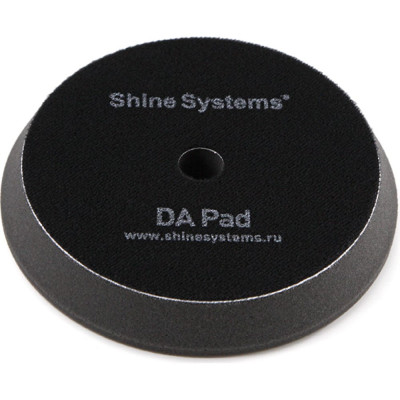 Ультрамягкий полировальный круг Shine systems DA Foam Pad Black SS553