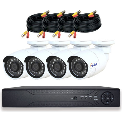 Комплект видеонаблюдения PS-link KIT-С804HD 3808