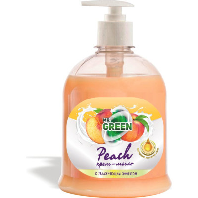 Увлажняющее крем-мыло MR.GREEN Peach 41867