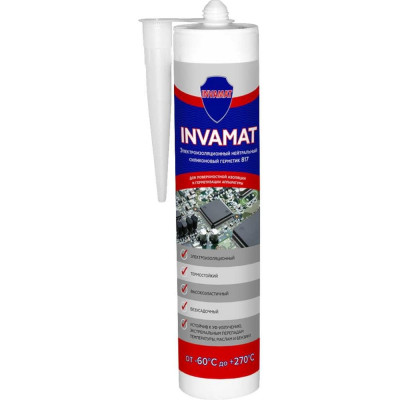 Электроизоляционный силиконовый нейтральный герметик INVAMAT 817 1053