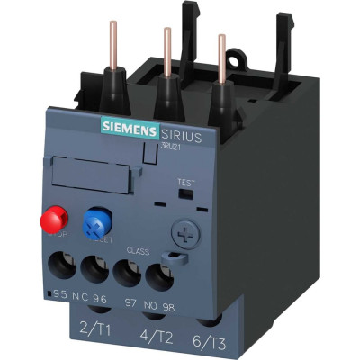 Реле перегрузки для защиты электродвигателя Siemens 3RU2126-4BB0