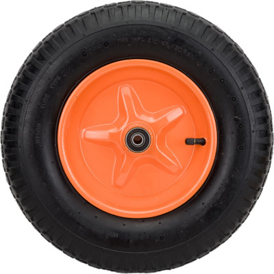 Пневматическое резиновое колесо TOR 4.00-8 (387 мм; подшипник 12 мм) 1021182