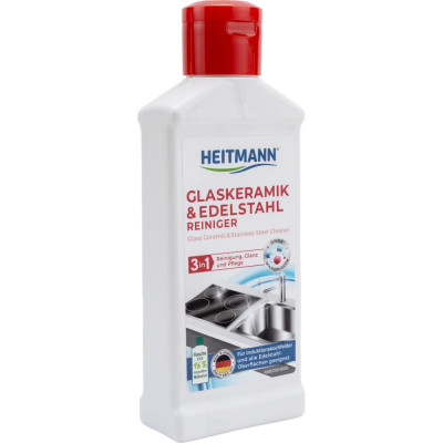 Средство для чистки для изделий из стеклокерамики и нержавеющей стали 250 мл HEITMANN 3351