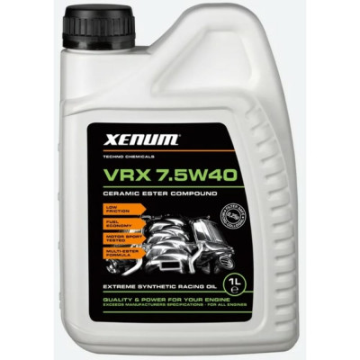 Моторное масло XENUM VRX 7.5W40 1129001
