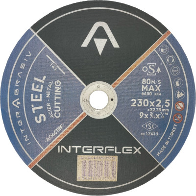 Отрезной круг Interflex Steel A046TBF 4078232510