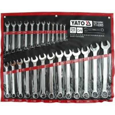 Набор комбинированных ключей YATO YT-0365