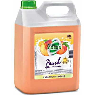 Увлажняющее крем-мыло MR.GREEN Peach 42000