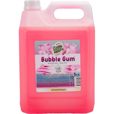 Увлажняющее жидкое мыло MR.GREEN Bubble Gum 72305