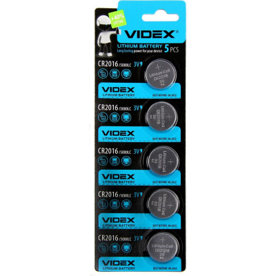 Литиевый элемент питания Videx VID-CR2016