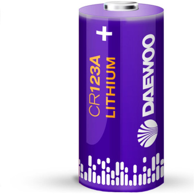 Литиевая батарейка DAEWOO CR123 BL-1 5043299