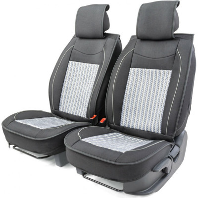 Каркасные накидки на передние сиденья CarPerformance CUS-2062 BK/GY