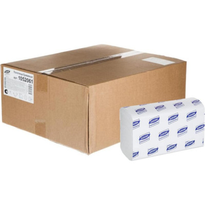 Бумажные 1-слойные полотенца для диспенсеров Luscan Economy 1052061