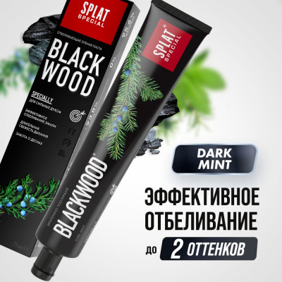 Зубная паста Splat Special BLACKWOOD / ЧЕРНОЕ ДЕРЕВО 112.16040.0101