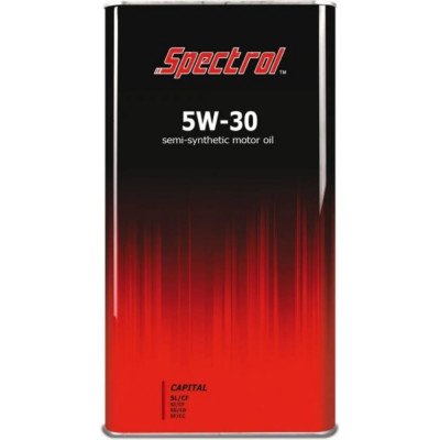 Полусинтетическое моторное масло Spectrol CAPITAL 5W-30 9678