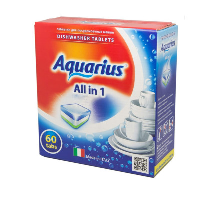 Таблетки для посудомоечных машин LOTTA Aquarius ALLin1 mega 4660002311137