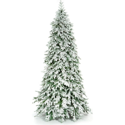 Ель CRYSTAL TREES ЭМИЛИ зеленая в снегу KP4618S