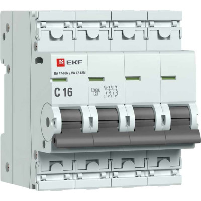 Автоматический выключатель EKF PROxima M636416C