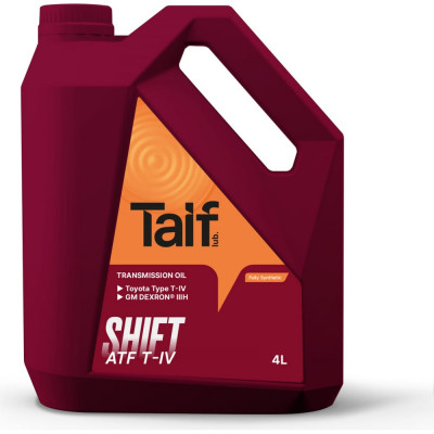 Масло для АКП TAIF TAIF SHIFT ATF Т-IV 214014