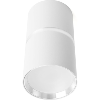 Потолочный светильник FERON ml186 barrel zen mr16 gu10 35w 230v, белый, хром 48640