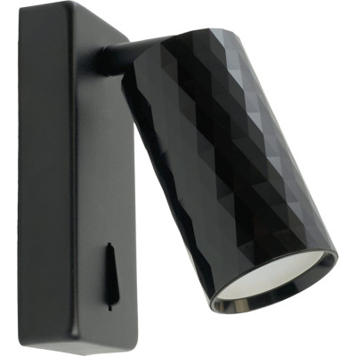 Настенный светильник-спот FERON ml1880 prism 35w, 230v, gu10, черный 48672