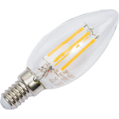 Светодиодная лампа Volpe LED-C35-5W/3000K/E14/CL/SLF UL-00008324