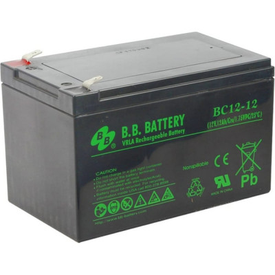 Аккумуляторная батарея BB Battery BC 12-12