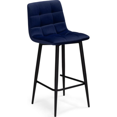 Барный стул Woodville Чилли К синий / черный 533169