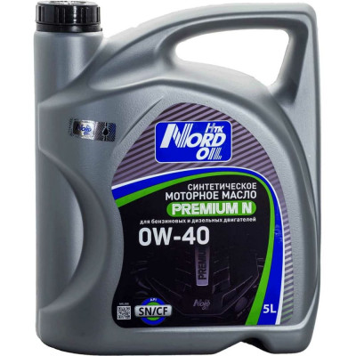 Моторное масло NORD OIL Premium N 0W-40 SN/CF NRL098