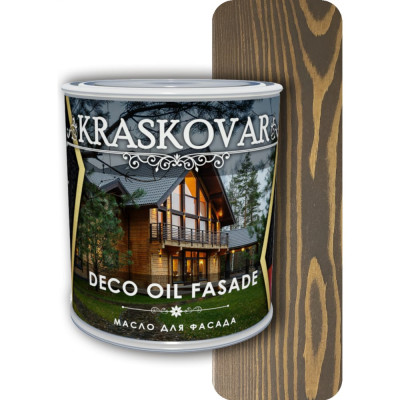 Масло для фасада Kraskovar Deco Oil Fasade 1228