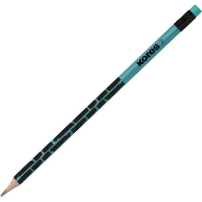 Чернографитный карандаш Kores crackedstylemetal 1536763