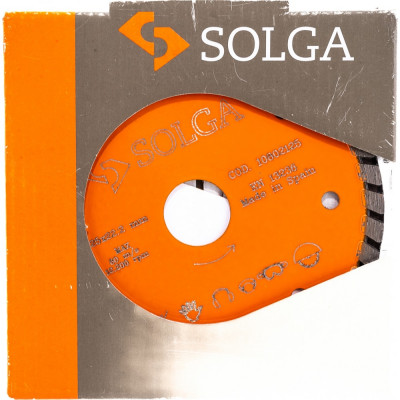 Алмазный диск по железобетону Solga Diamant BASIC турбо 10802125