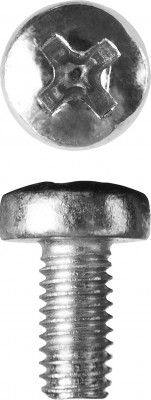 ЗУБР din 7985, кл. пр. 4.8, m3 х 8 мм, цинк, 5 кг, винт с полусферической головкой (303150-03-008)