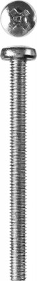 Винт din 7985, m6 x 60 мм, 5 кг, кл. пр. 4.8, оцинкованный, ЗУБР