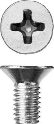 ЗУБР din 965, кл. пр. 4.8, m5 х 10 мм, цинк, 5 кг, винт с потайной головкой (303110-05-010)