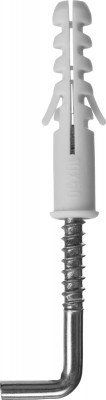 ЗУБР планка-волна, 190 мм, цинк, 80 шт, крепеж для монтажа фасадной и террасной доски (30703-190)
